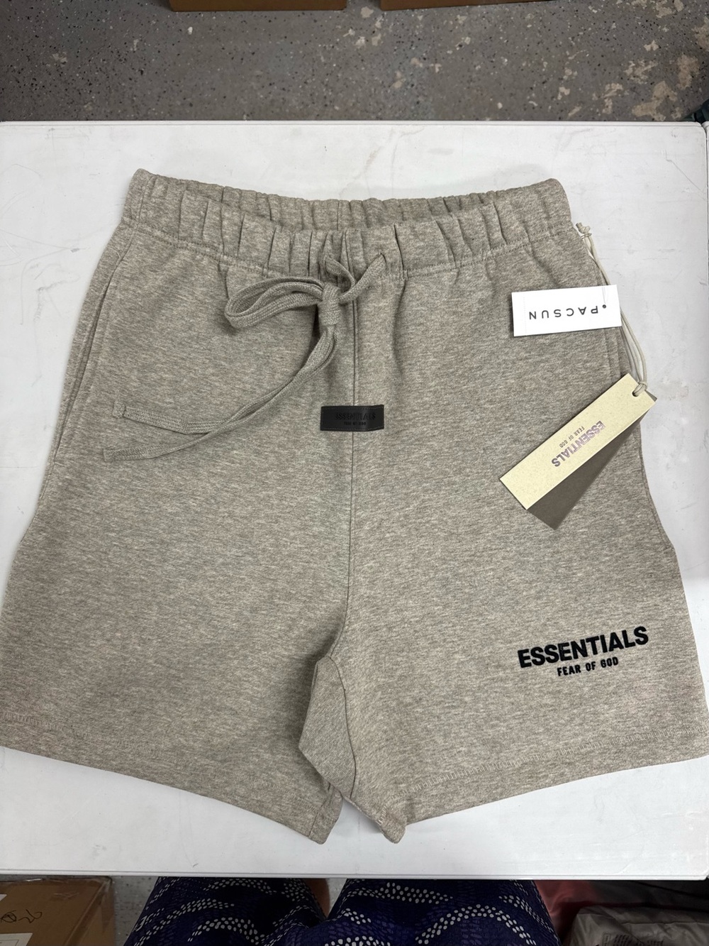 Essentials Fear of God Dark Oatmeal Shorts Size S Brand New With Tags